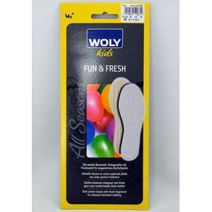 Woly - blauw/groen -  - maat ZOOL