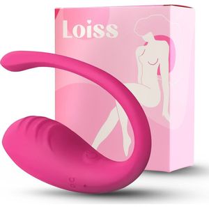 Loiss® - Lush 4 - Draagbare vibrator - Vibrerende ei - Bedienbaar via de app of ei - Vibrator - Sex toys voor koppels - Sex toys voor vrouwen - Clitoris stimulator - Vibrator voor vrouwen - Sexspeeltje voor koppels - Roze - Sinterklaas - Kerst 2023