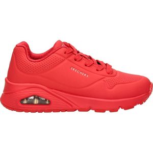 Skechers Uno - Stand On Air Meisjes Sneakers - Rood - Maat 31