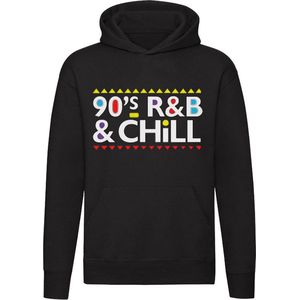 90's R&B & Chill Hoodie | muziek | RNB | Jaren 90 | muziek luisteren | festival | Unisex | Trui | Sweater | Capuchon