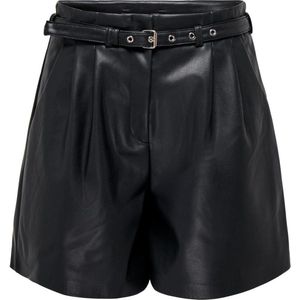 ONLY ONLHEIDI FAUX LEATHER SHORTS OTW NOOS Dames Broek - Maat L