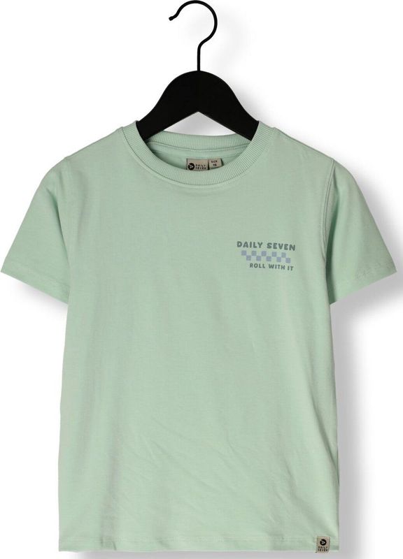 Daily7 Zomer T-shirt jongens - groen - print