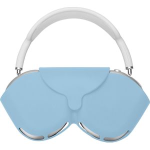 kwmobile cover voor over-ear koptelefoon - geschikt voor Apple Airpods Max - Van flexibel silicone - In lichtblauw