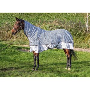 Harry's Horse Vliegendeken Mesh Pro Camo met hals - maat 115/155 - white camo