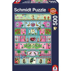 Schmidt Spiele Paradies-Banderolen Legpuzzel 500 stuk(s) Kunst