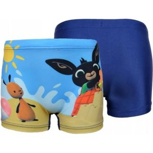 Bing Bunny Zwemboxer - Konijn Zwembroek - Donkerblauw. Maat 110 cm / 5 jaar