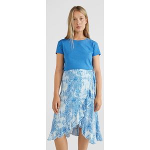 O'Neill T-Shirt Women Essentials t-shirt Blauw M - Blauw 60% Cotton, 40% Recycled Polyester Round Neck