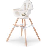 Evolu One.80° Kinderstoel - Verstelbaar In Hoogte (50-75 Cm/*90 Cm) - Naturel Wit