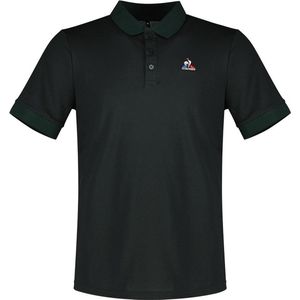 Le Coq Sportif 2310550 N°2 Polo Met Korte Mouwen Zwart S Man