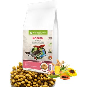 Askio Nature High Energy 1kg - Papegaaienvoer grijze roodstaart - Vogelvoer ara - Biologisch Vogelvoer - Grijze Roodstaart - Papegaaienvoer - Edelpapegaaien