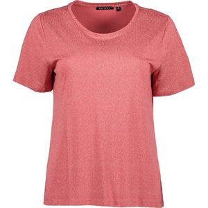 Blue Seven dames shirt - shirt dames - rood stip - KM - 105744 - maat 40