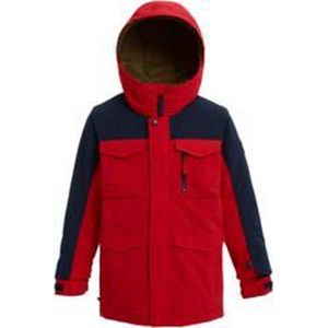 Burton Covert kinder snowboardjas flame scarlet / dress blue