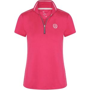 Imperial Riding - Poloshirt Tech Ruby - Bright Rose - Maat S