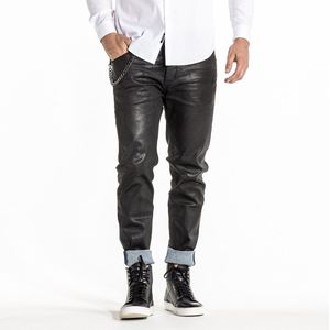 Cristiano Ronaldo Jeans leatherlook maat 32/34