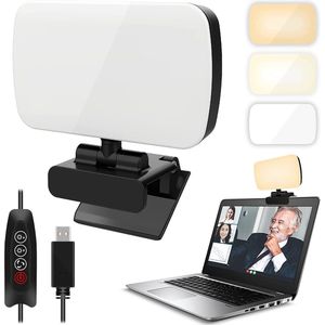 De Hobby Planeet Videogesprek Verlichting - 120 Leds - USB - Laptop Klem