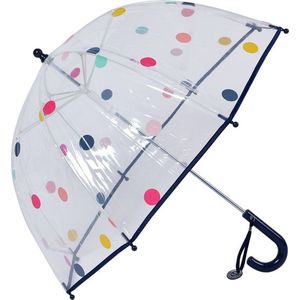 Paraplu Kind Ø 50 cm Zwart Kunststof Stippen Regenscherm