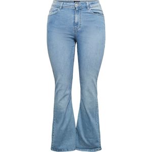 PIECES PCPEGGY FLARED HW JEANS LB NOOS QX BC Dames Jeans - Maat 52