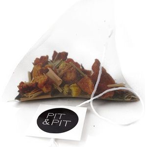 Pit&Pit - Stress weg kruidenthee bio in theezakjes box 20 pcs. - Ontspannende kruidenthee - Composteerbare theezakjes