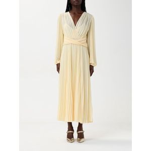 Twinset Milano - 251TP2330 - Jurk - Geel - Vloeiende Stof