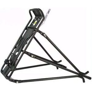 Fiets Achterrek Touring Carrier Cargo Frame-gemonteerd voor Mountain Fiets - Zwaardere Ladingen - Top Side Loads