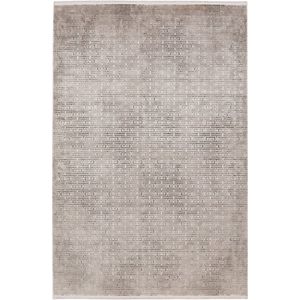 Luxury Home Elegance Vloerkleed - Laagpolig Luxe Tapijt - Soft Velvet - Zilver- 200x290 CM