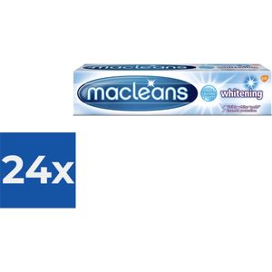 Macleans Tandpasta - Whitening 100 ml - Voordeelverpakking 24 stuks