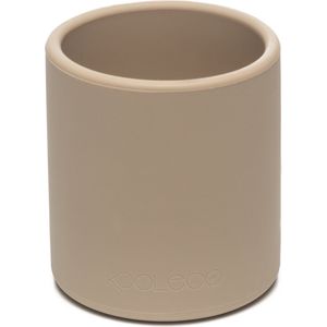 Kooleco - siliconen kinder drinkbeker - sand