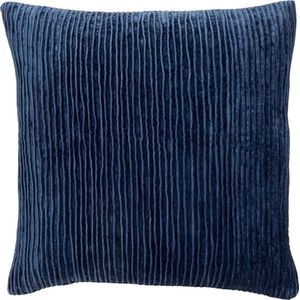 Sierkussen Totebo velvet blauw 48 x 48