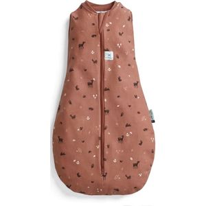 Ergopouch Cocoon inbaker slaapzak - 1,0 Tog - 0-3 md - Slaapzak Baby - Slaapzakken Forest Friends