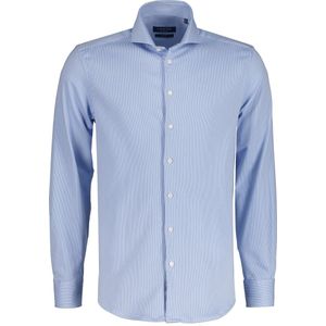 Ledûb Overhemd - Modern Fit - Blauw - XL