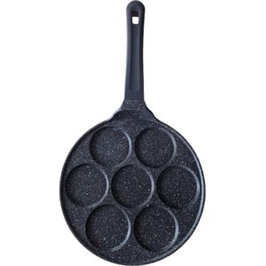 Crêpemaker - pancake pannenkoeken 7 kop met anti aanbaklaag