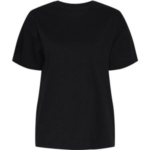 Pieces T-shirt Pcskylar Ss Oversized Tee Noos 17146654 Black Dames Maat - XL