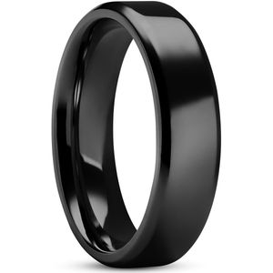 Lucleon - Heren - Titanium Ringen - Zwart