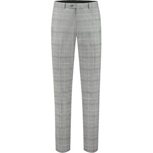 Gents - Pantalon ruit lichtgrijs - Maat 52