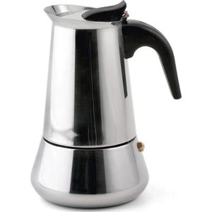 Weis Espressomaker - 6-kops - RVS