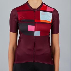 Sportful Idea W Fietsshirt Dames - Rood - Maat S