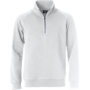 Clique Classic Half Zip 021043 - Wit - XXL