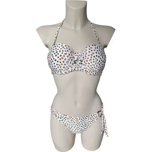 Cyell Spot On bandeau bikiniset - maat voorgevormde Top 36D + 36 / 70D + S