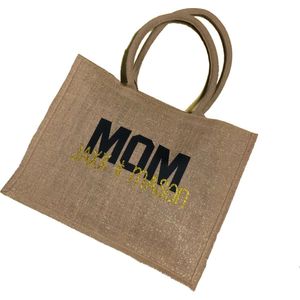 Moederdag cadeau persoonlijk cadeau-tas glitter mama met naam of namen van de kinderen-verjaardag cadeau-moederdag cadeau