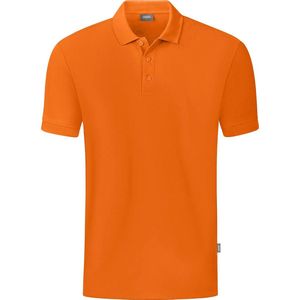 Jako Organic Polo Heren - Oranje | Maat: 3XL