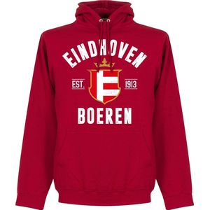 Eindhoven Established Hooded Sweater - Rood - XXL