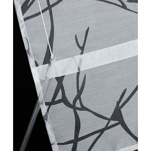 Vouwgordijn met klittenband woonkamer vouwgordijn uitbrander gordijnen modern lintjesrolgordijn gordijnen wit # 4 B x H 120 x 140 cm 1 stuk