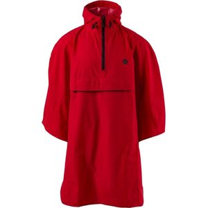 AGU Grant Regenponcho Essential Unisex - Rood - One Size - Dames & Heren - Waterdicht & Ademend