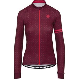 AGU Velo Love Fietsshirt Lange Mouwen Essential Dames - Rood - L