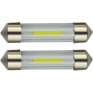 Auto LEDlamp | LED festoon 39mm | COB xenon wit 6500K | 12 Volt