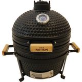 Patton Kamado Grill 16" - Table chef - Tafel model - Classic Black/Mat