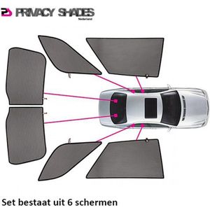 Privacy shades BMW 3-Serie G20 Sedan 2019-heden autozonwering