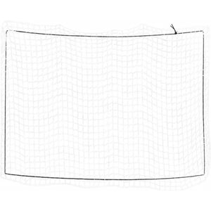 vidaXL - Aanhangwagennet - elastisch - touw - 4x3 - m - polypropeen - wit