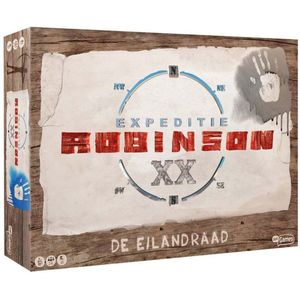 Just Games Familiespel Expeditie Robinson - De Eilandraad: Avontuurlijk bordspel voor ultieme Robinsons | Leeftijd 10+ | 2-4 spelers