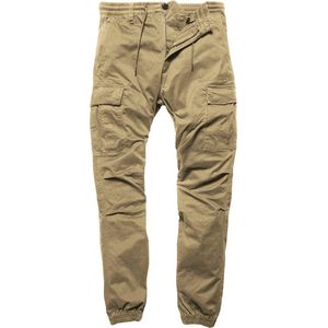 Vintage Industries Vince cargo jogger dark khaki